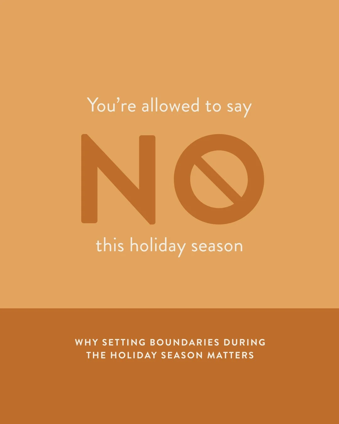 The holidays can be filled with love, but also pressure. When you're in recovery or managing your mental health, protecting your peace can be a form of self-care&mdash;and survival.⁠
⁠
Setting boundaries isn&rsquo;t about being cold&mdash;it&rsquo;s 