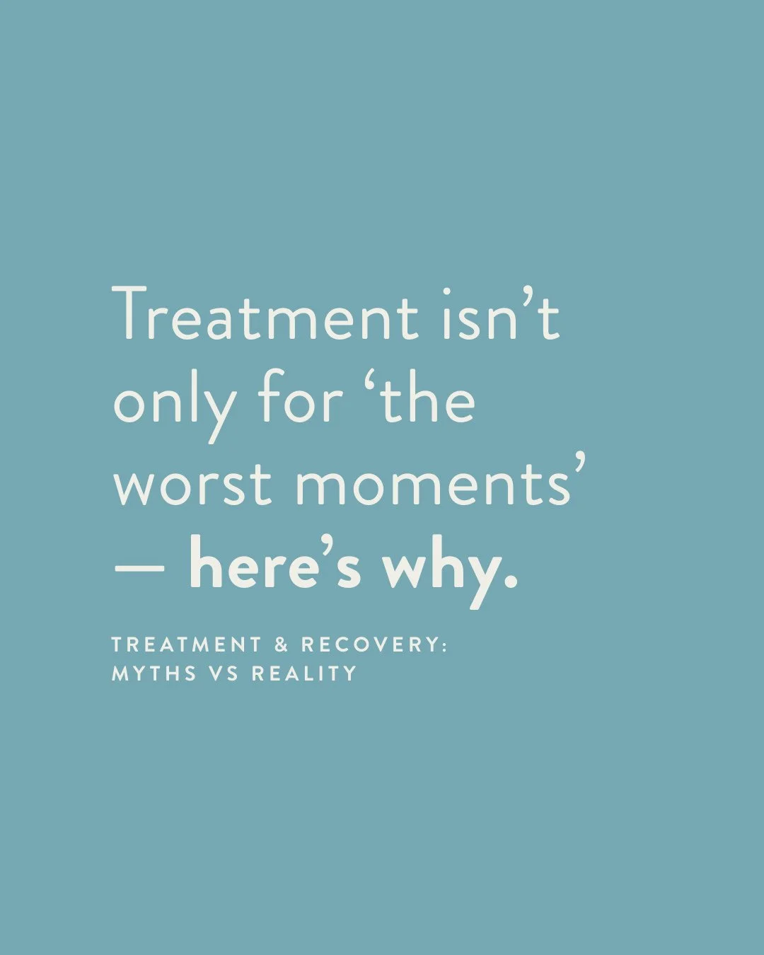 There are a lot of myths around therapy and addiction treatment and those myths can keep people stuck in pain, fear, or hesitation.⁠
⁠
At Insight Northwest Recovery, we believe in clarity, compassion, and real support. Therapy isn&rsquo;t just for cr