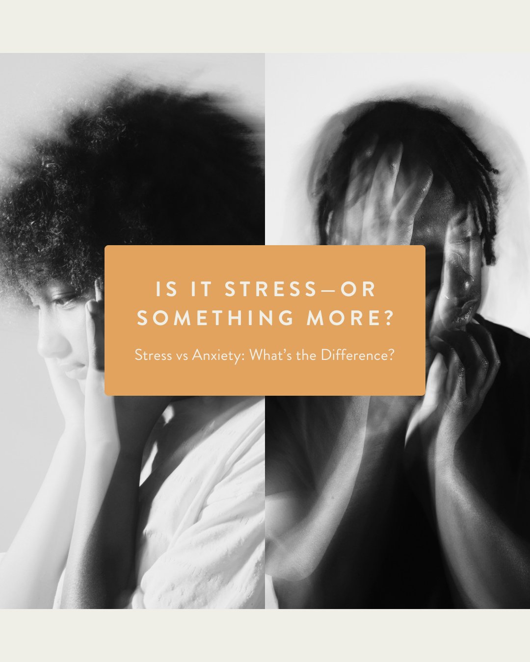 It&rsquo;s common to dismiss persistent worry, sleepless nights, or a racing heart as &ldquo;just stress.&rdquo; But when those feelings become constant (or start affecting your relationships, sleep, or recovery) it might be something more.⁠
⁠
At Ins