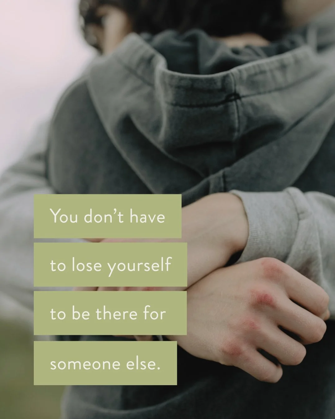 It&rsquo;s not easy supporting someone through mental health or addiction recovery. It takes love&mdash;but also boundaries, tools, and support for you, too.⁠
⁠
This post shares a few ways to show up for someone else without losing yourself in the pr