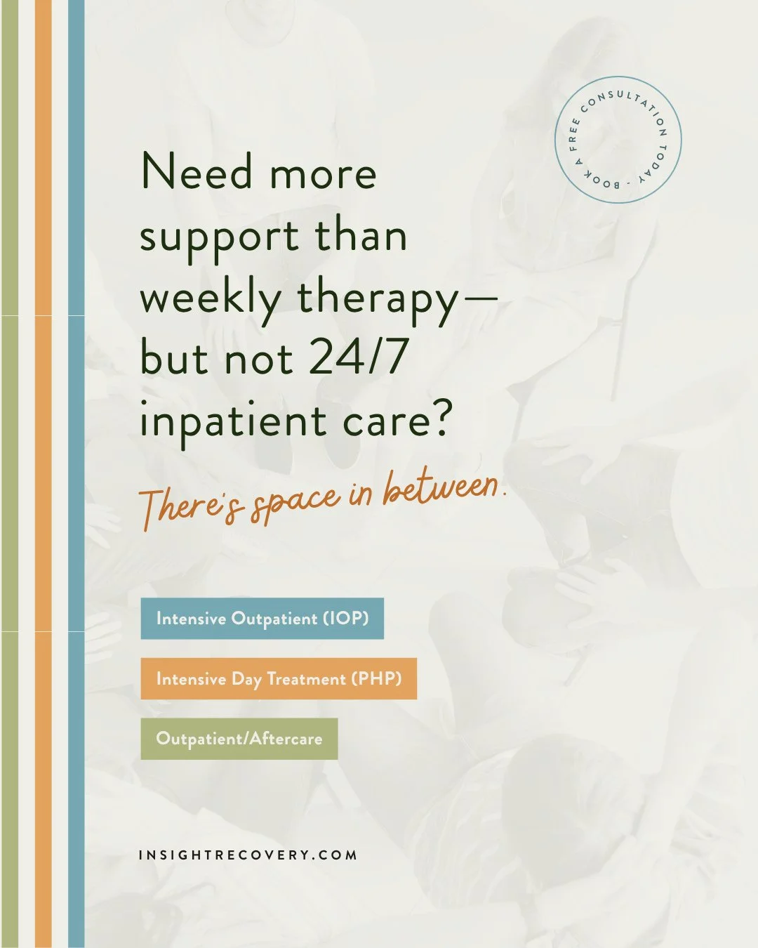 One of the biggest gaps in mental health education is understanding levels of care.⁠
⁠
Treatment isn't limited to choosing between a weekly therapy appointment and 24-hour inpatient treatment.⁠
⁠
Structured outpatient programs can provide significant