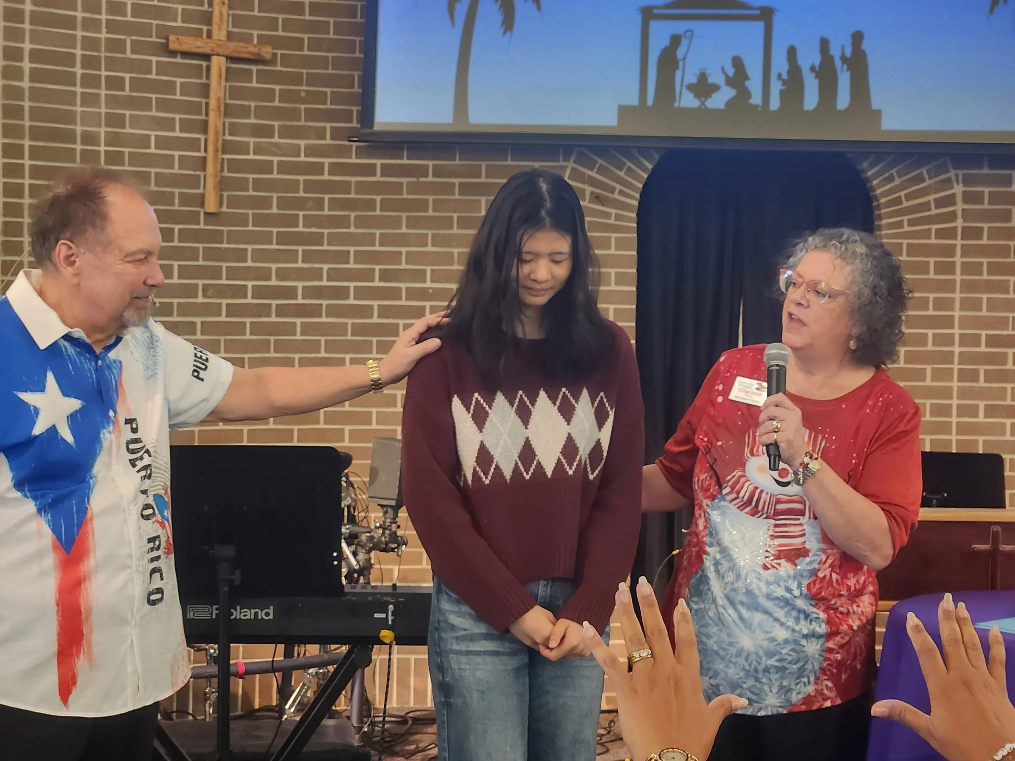  Praying for  Alina Guo . She was just names to First Chair for Oboe in all of Florida! She is a talented musician and play on our Worship Team. She is also a gifted gymnast. 