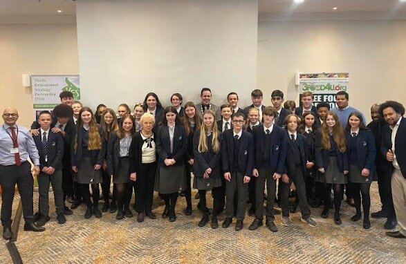 A big thank you to  the Yes Partnership for hosting their annual Year 9 motivational conference at the Marriott Hotel, Waltham Abbey yesterday. Our students had a great time. ⁠
⁠
#BEyourownfuture⁠
#BEinspired⁠
#BEsuccessful