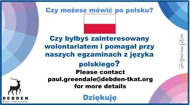 Do you know of anyone locally who might be able to help us out with our upcoming Polish &amp; Russian speaking exams? ⁠
⁠
If so, we'd love to hear from them. ⁠
⁠
#BEalinguist