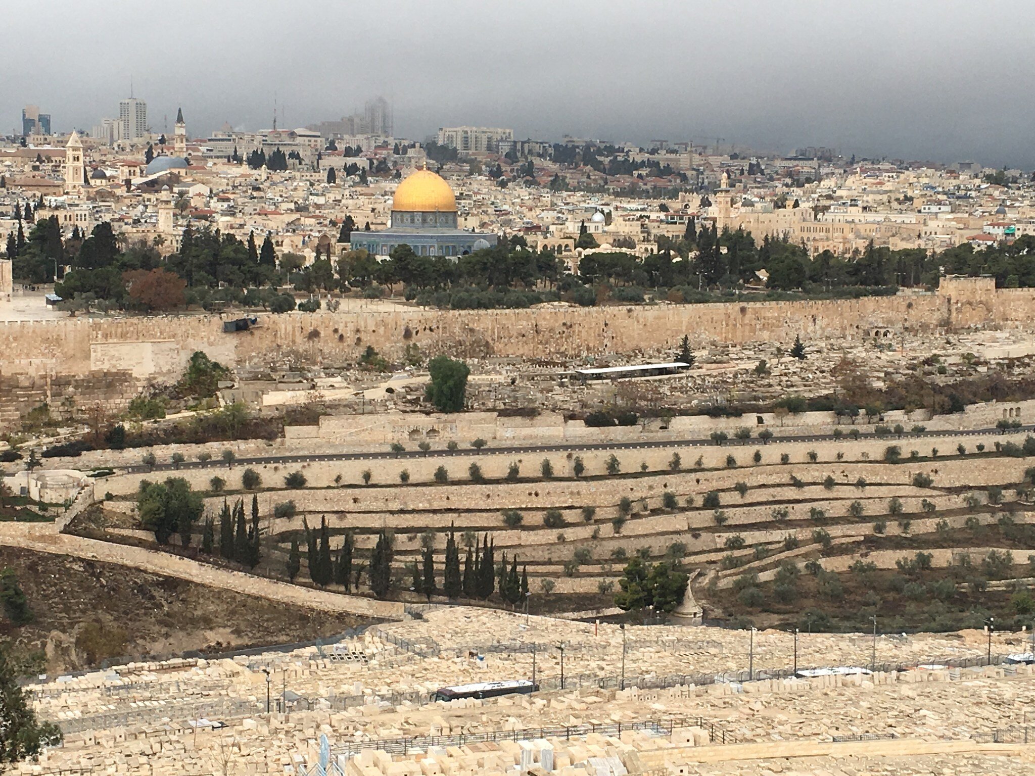 Jerusalem. Overlooking the old city. Filming here was a challenge. Weather.

#film #Jerusalem #oldcity #storytellingpictures