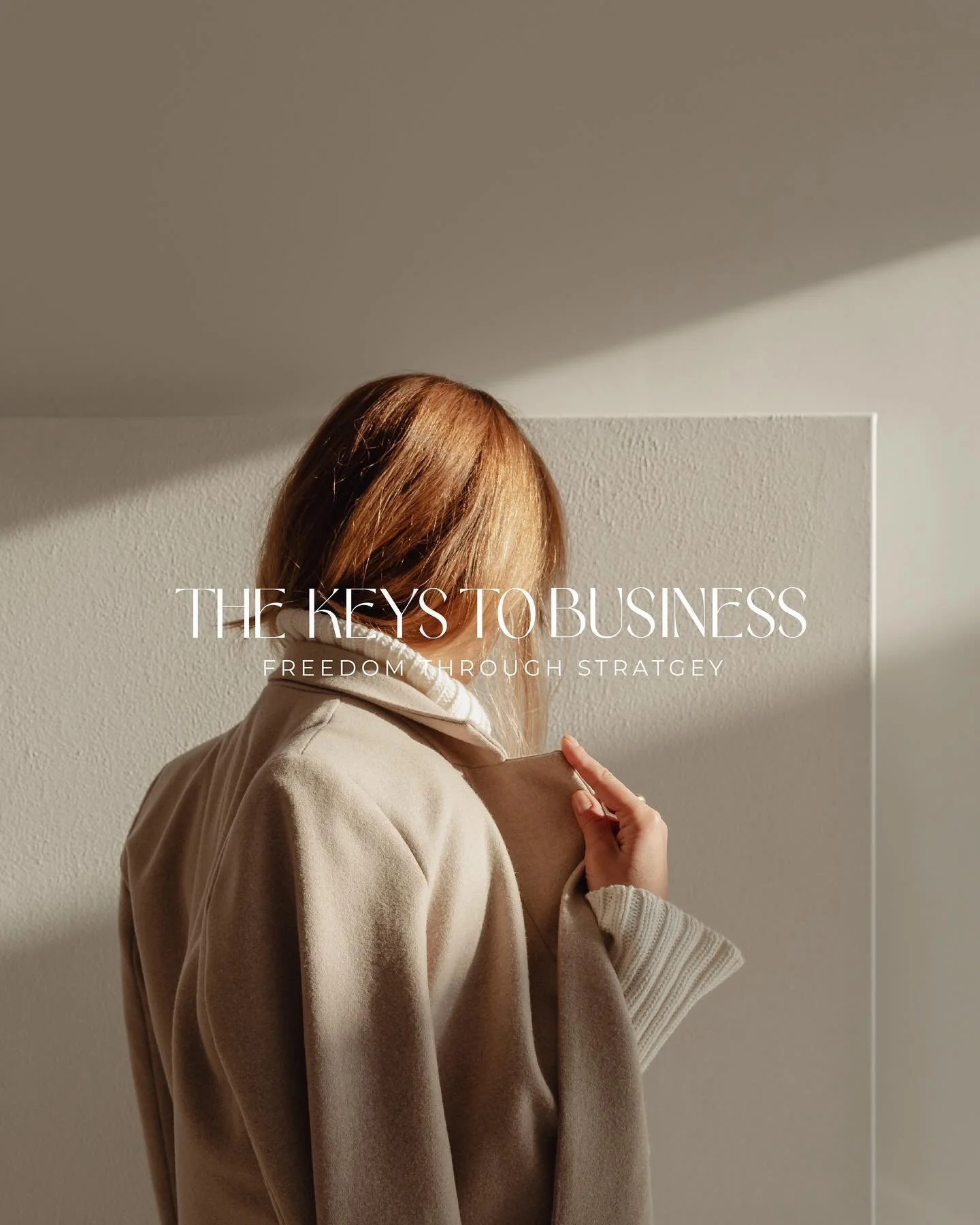 🔑✨ Introducing The Keys To Business &mdash; a new brand that helps professionals looking to unlock the potential of their practices while achieving the ultimate work-life balance. 

Together with @the.therapy.suite.pllc we crafted a minimalist, eleg