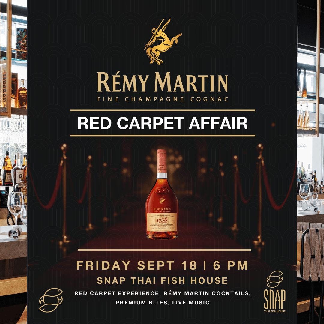 Remy Martin Red Carpet Affair | Friday, September 18th, 2026 at 6 PM
