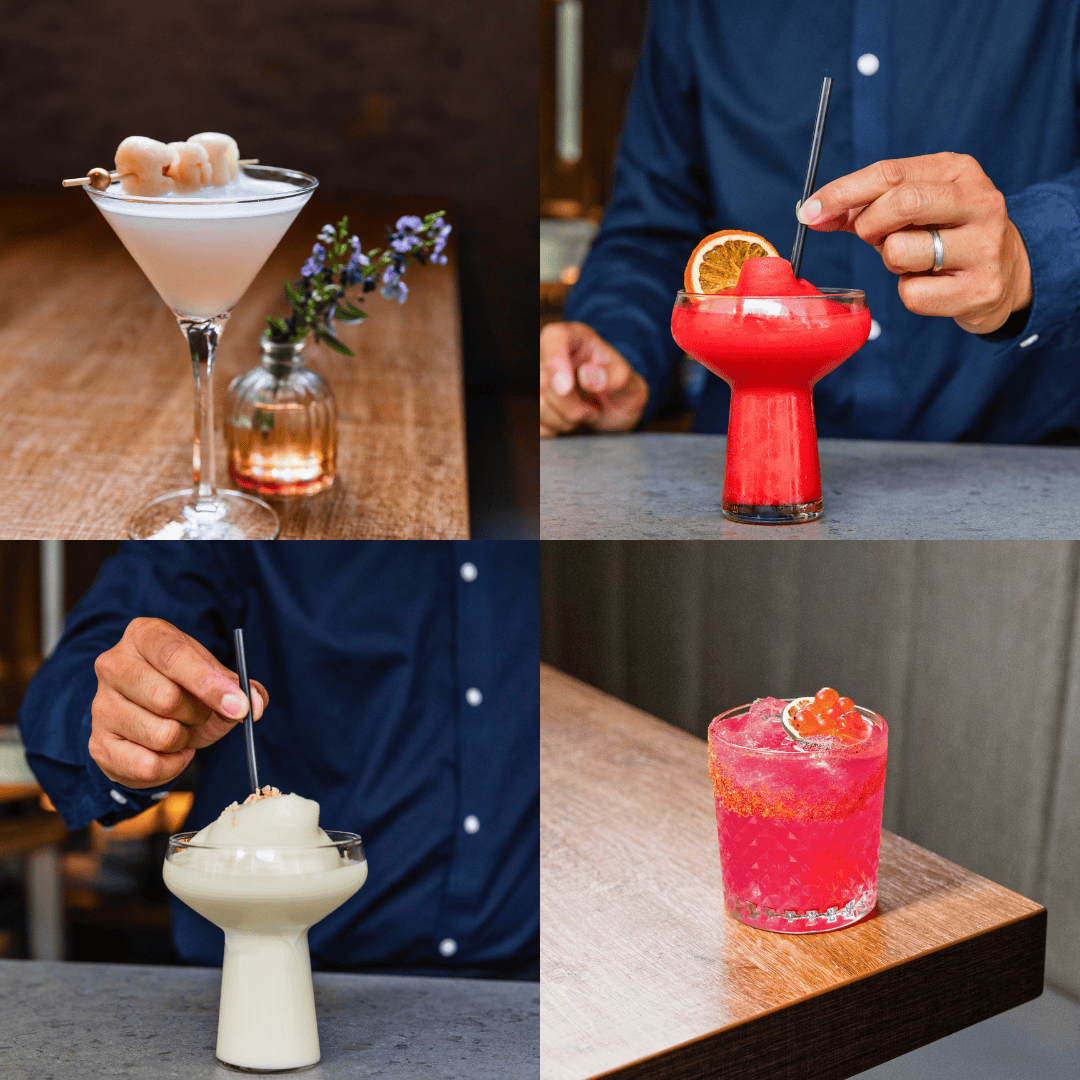 Snap Thai 3-Year Anniversary cocktails