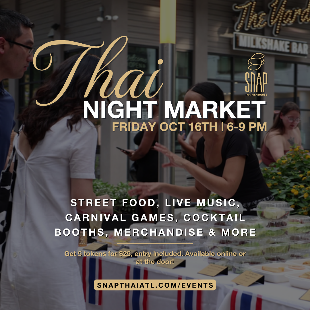 Thai Night Market 2026 at Snap Thai Fish House