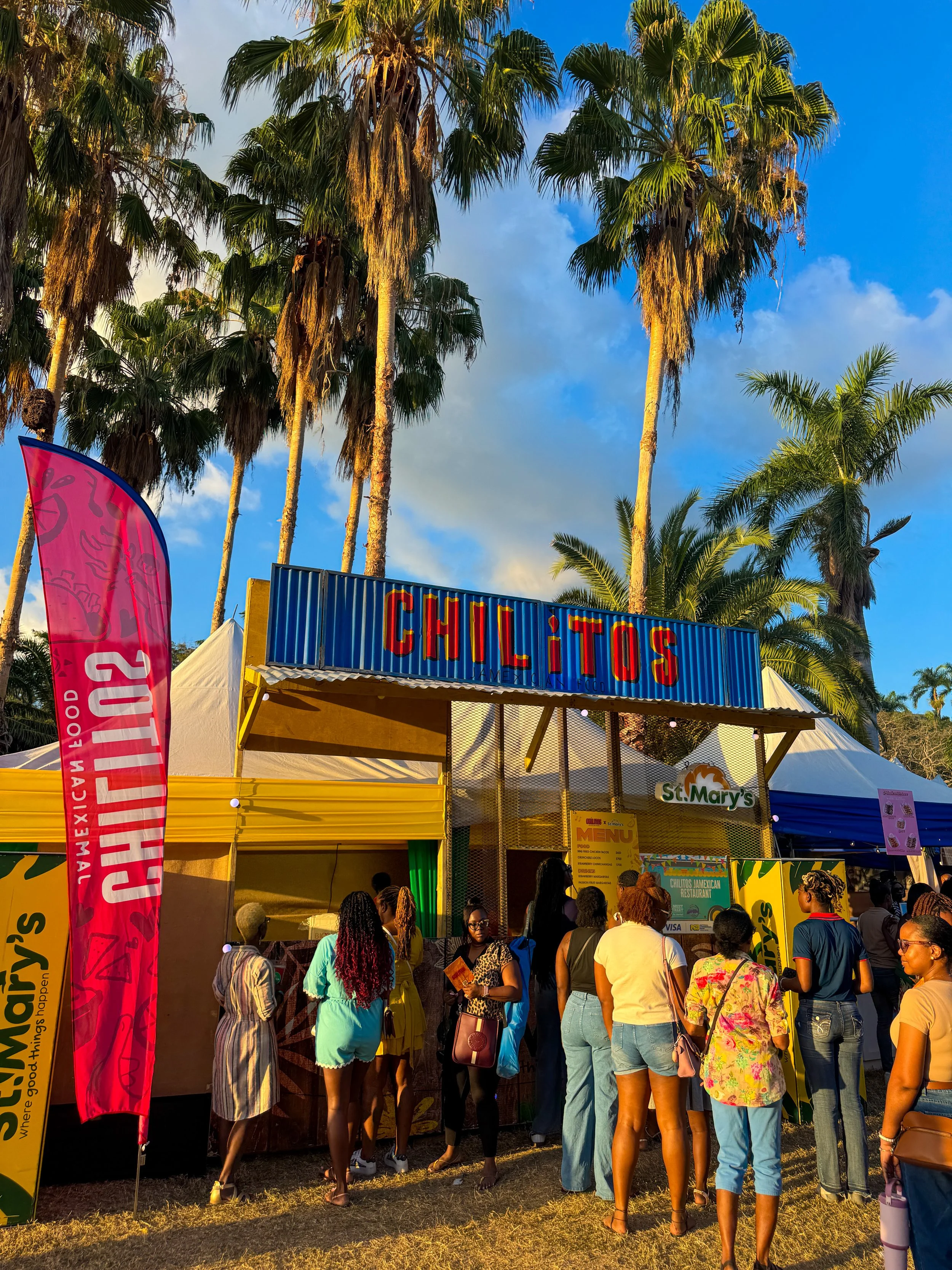 The Marketer with a Box, a Bag &amp; a Backpack at Meet Street