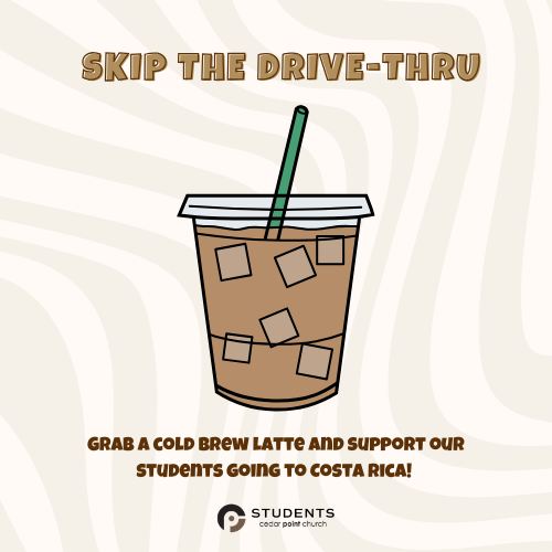 Cold Brew Latte Fundraiser