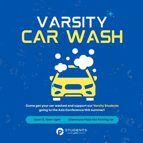 Varsity Student Car Wash