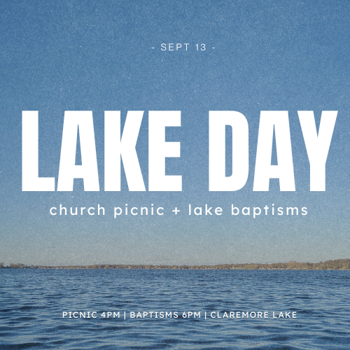 Church Picnic + Lake Baptisms