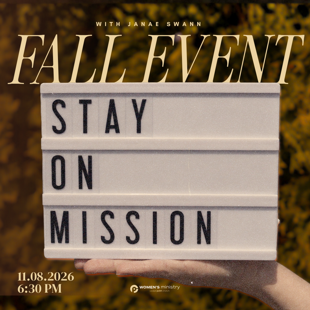 Women's Event: Stay on Mission
