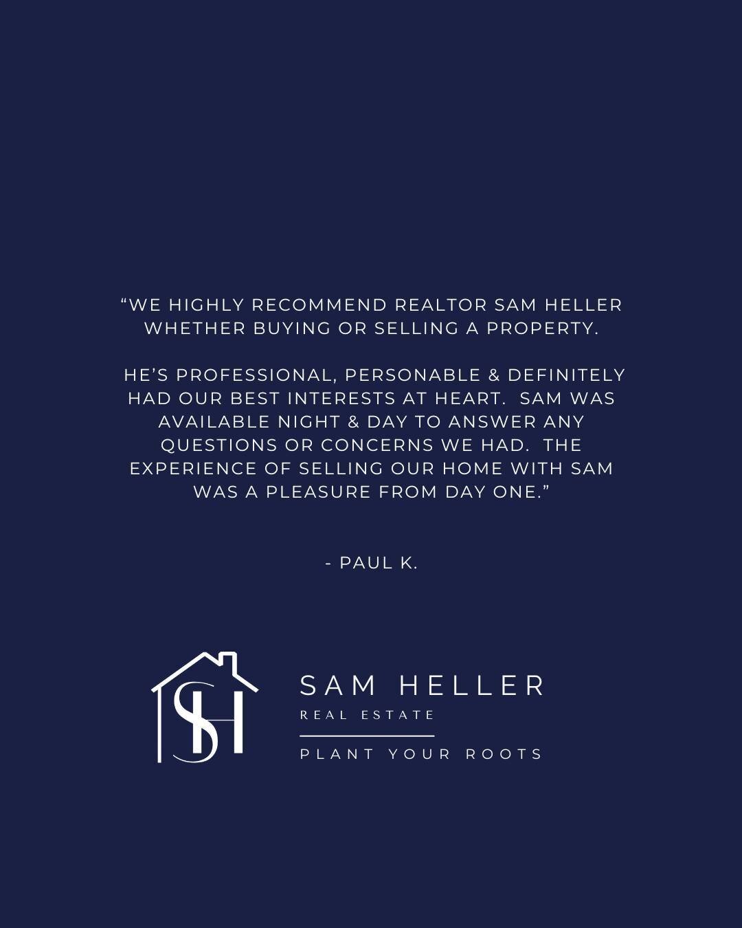 Thank you so much for the kind words Paul!⁠
⁠
Looking to buy or sell in Vancouver? Let's chat!