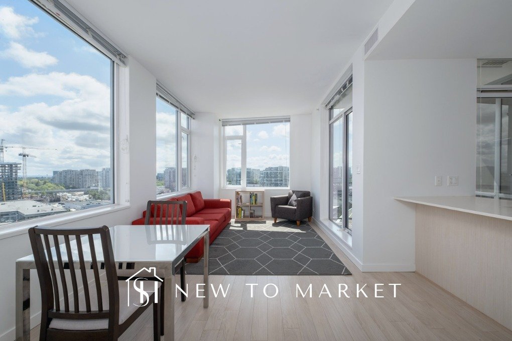 NEW LISTING! 📍 1207-7708 Alderbridge Way, Richmond⁠
⁠
Discover exceptional living at Tempo in this lovely top-floor 3-bedroom corner unit with breathtaking city and mountain views. This home features a functional design, air conditioning, and a cont