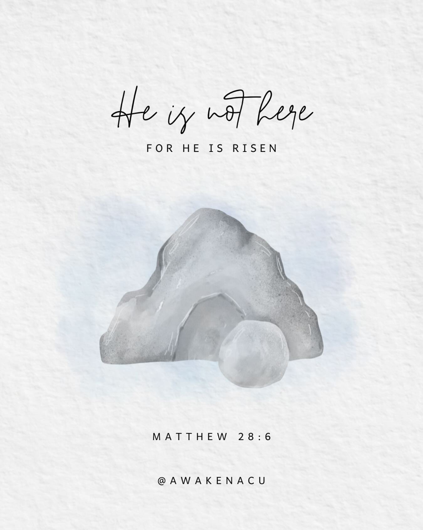Happy Easter!
He is not here, for He is risen &mdash; just as He said. (Matthew 28:6)

May this day bring renewal, peace, and healing to your body and soul.
At Awaken Acupuncture, we believe healing is a gift&mdash;inside and out.

#HeIsRisen #HappyE