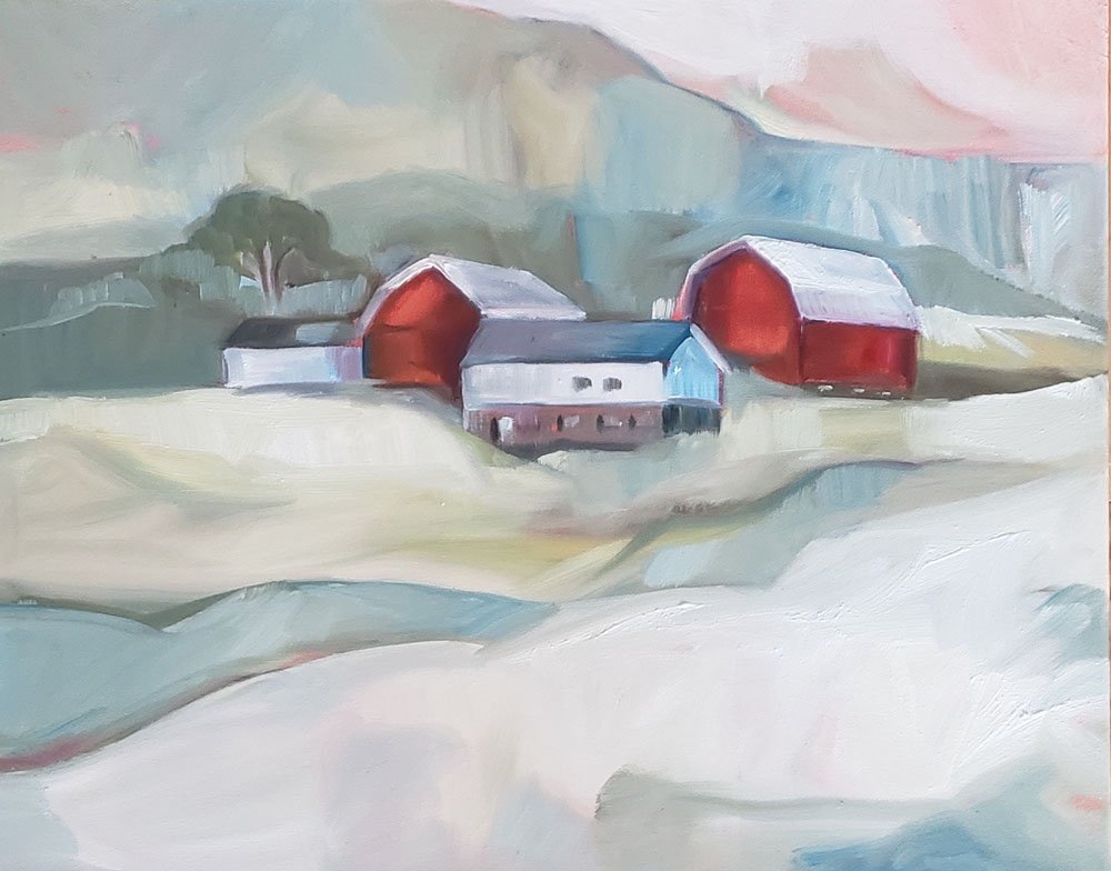 elizabethgartnerhowe-Two Red Barns-20x16-oil on canvas.jpg