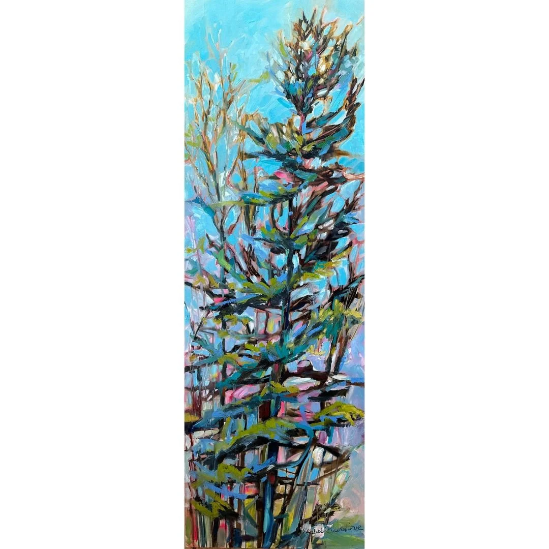 elizabethgartnerhowe-Dancing Partner(I May Be Messy But I Get To Dance)-12x36x1.5-oil on cradled wood panel.jpg