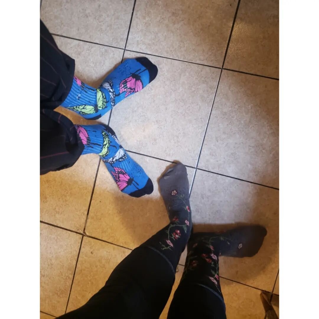 Clearly siblings @thekylestevens 

#socks #socksofig #sockpower #siblings