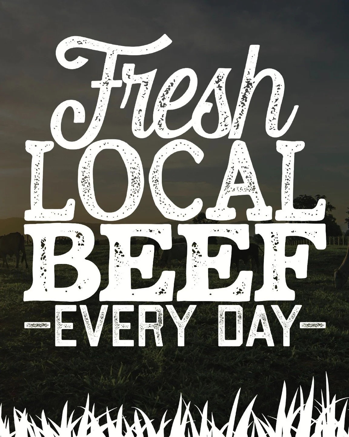 Fresh. Local. Legendary. 🥩🍔

Our burgers are made with fresh, locally sourced beef, delivered daily&hellip; well, except Mondays &mdash; our butcher takes the day off.

You can taste the difference in every bite.