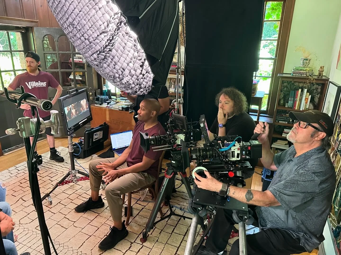 Another great #shoot in #RichmondVA with @donovan_l_woods and the team. 

#R3D #ShotonRED #REDVRaptorX #REDKomodoX #CanonR5C #DZOFilm #DJI #DanaDolly #canon #RED8K #aputure #REDRaptorX #KomodoX #Cinematography #Cinematographer #Filmmaking #production