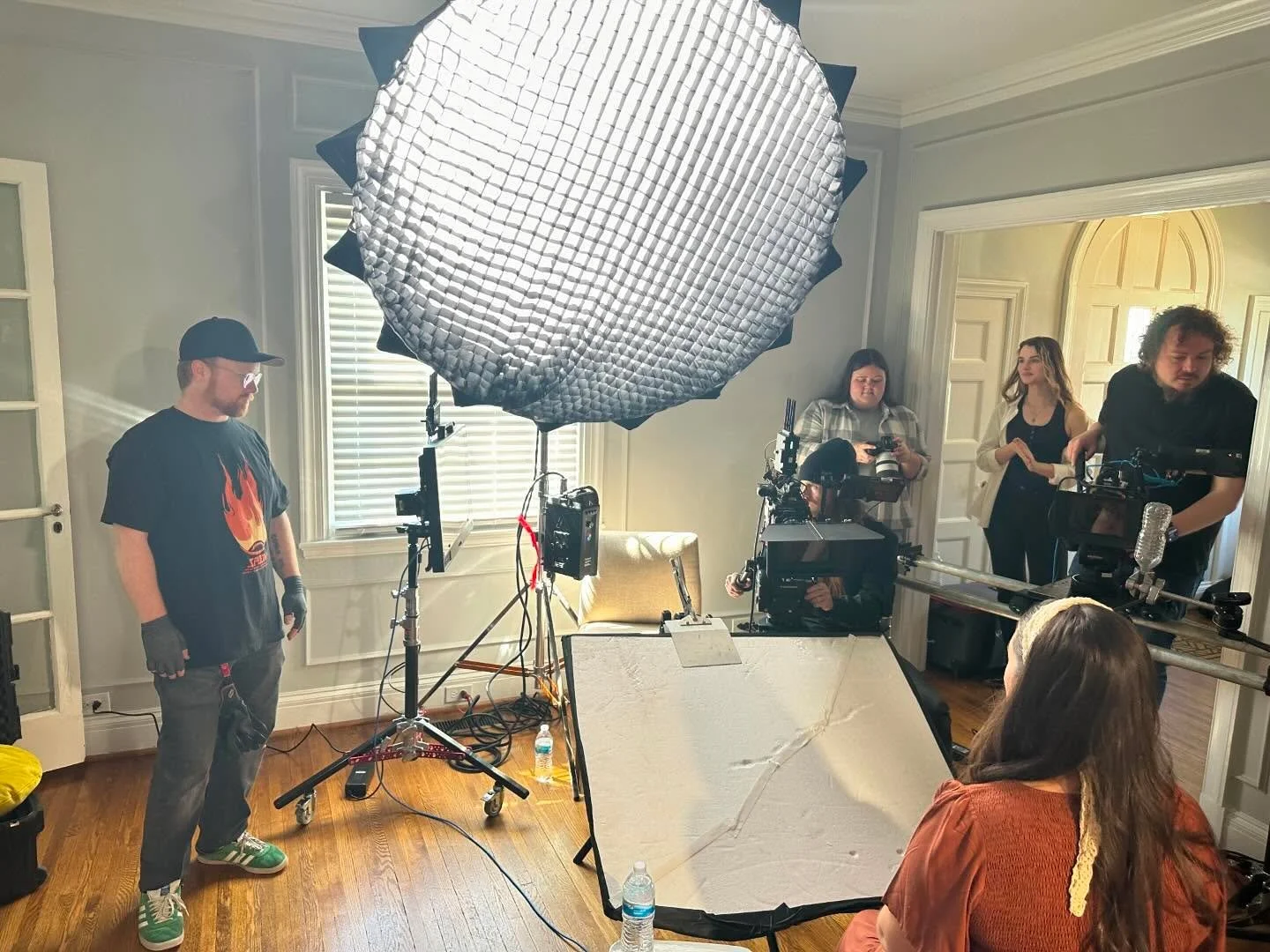 Great #shoot today with the team down in #LynchburgVA. 

#R3D #ShotonRED #REDVRaptorX #REDKomodoX #CanonR5C #DZOFilm #DJI #DanaDolly #canon #RED8K #aputure #REDRaptorX #KomodoX #Cinematography #Cinematographer #Filmmaking #production #producer #direc