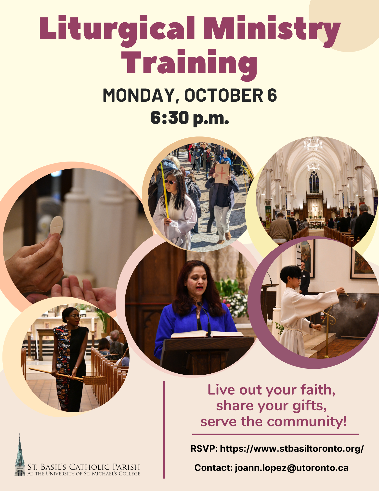 Liturgical Ministry Training