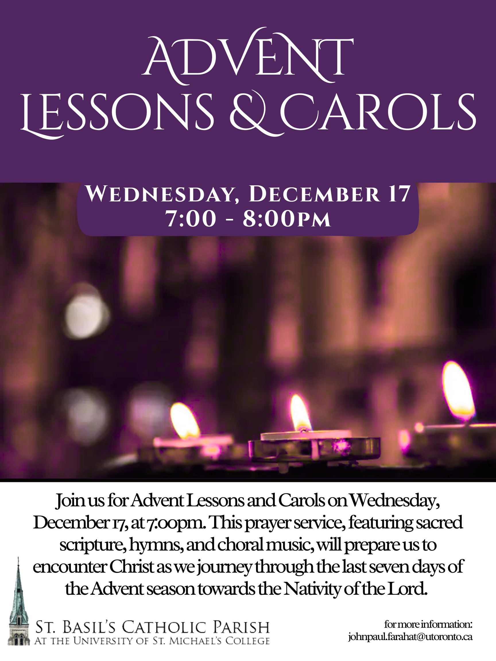 Advent Lessons & Carols