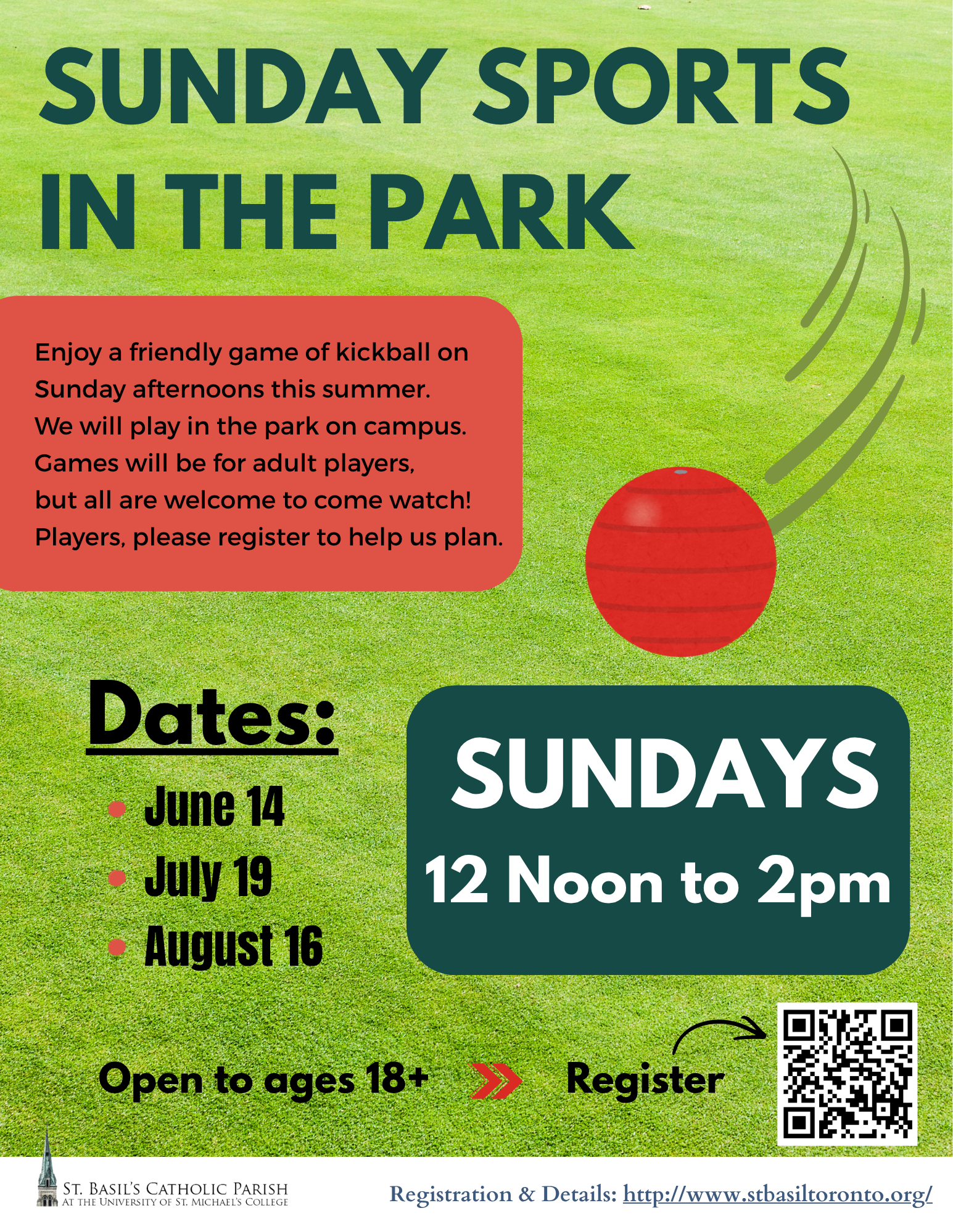 Sunday Sports in the Park