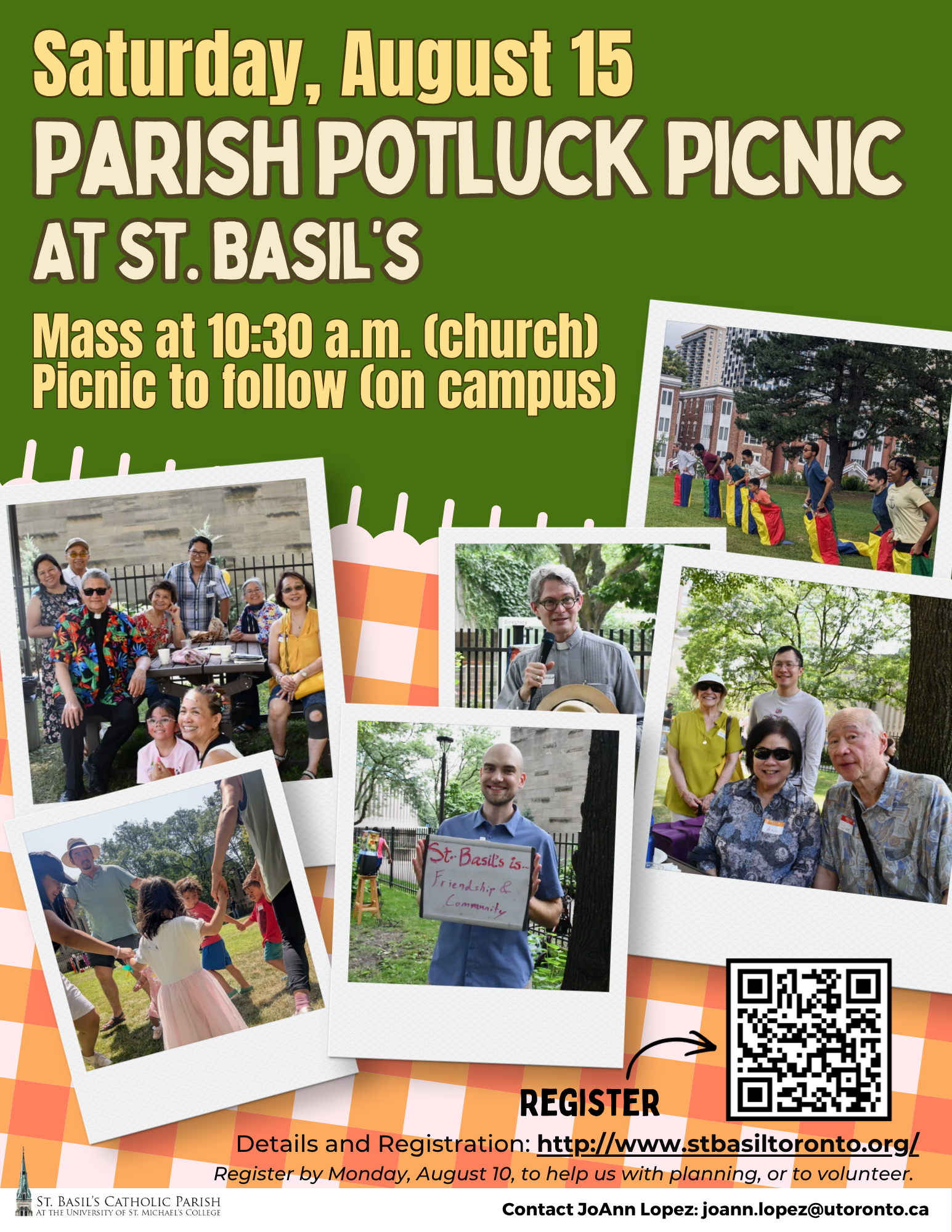 Parish Potluck Picnic