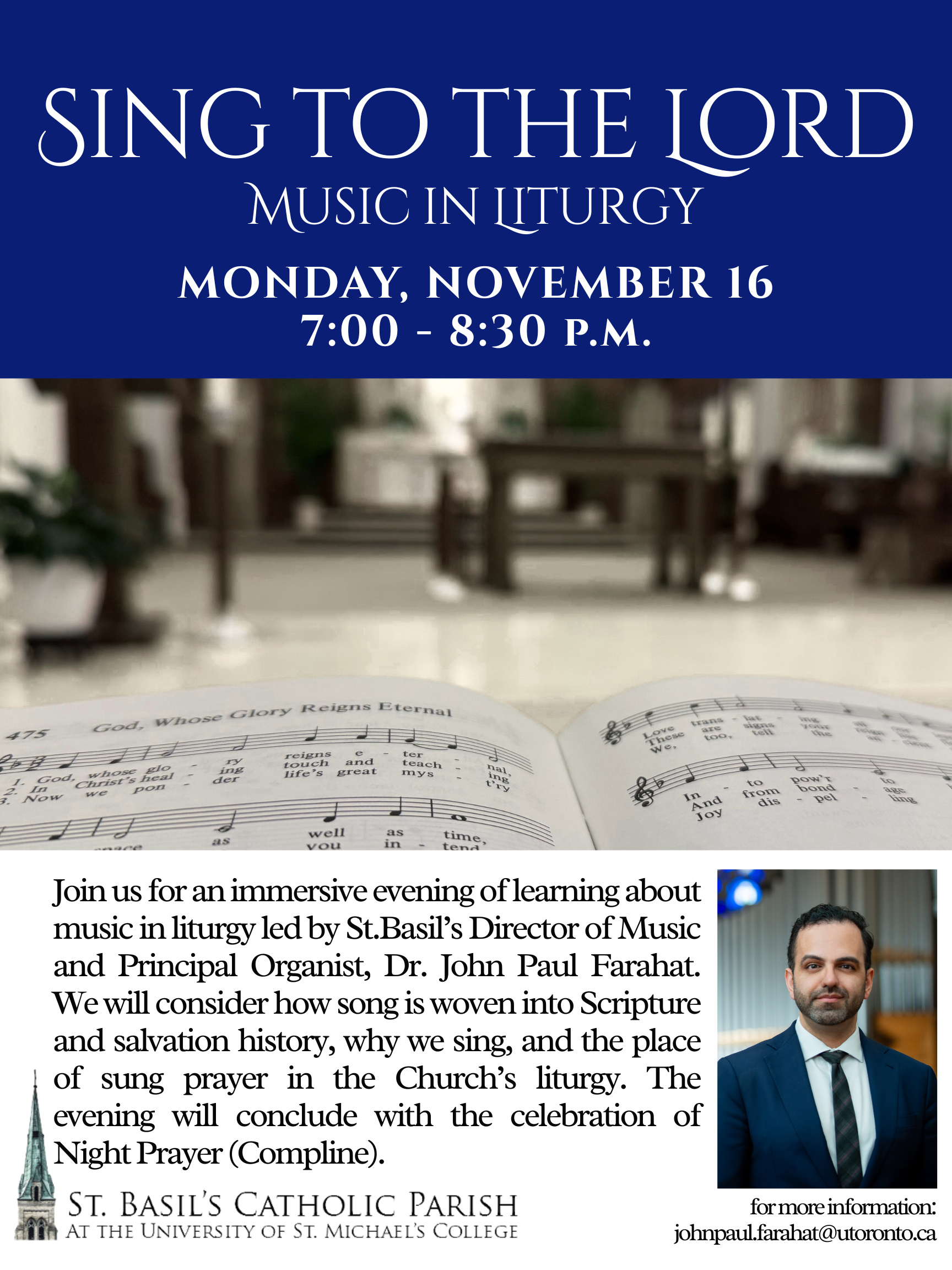 Sing to the Lord: Music in Liturgy