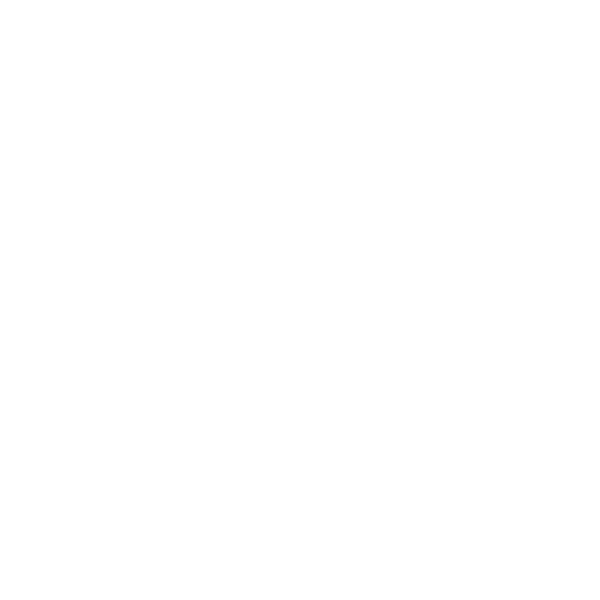 A geometric pattern of white overlapping circles on a black background, forming a symmetrical flower-like design.