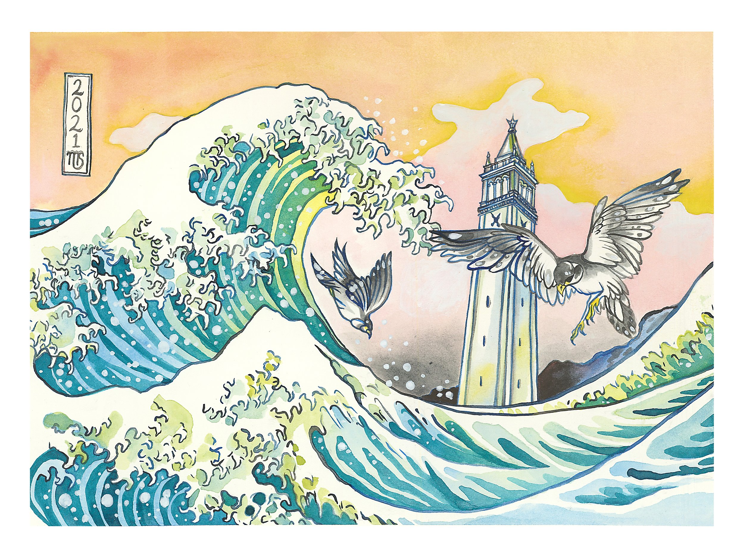 Great Wave Over Berkeley