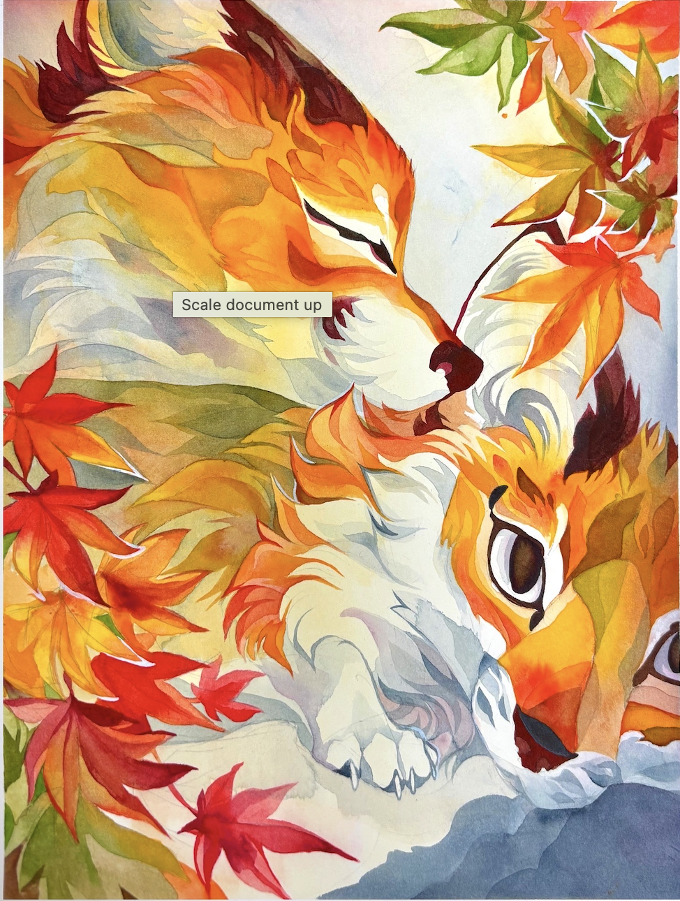 Autumn Foxes
