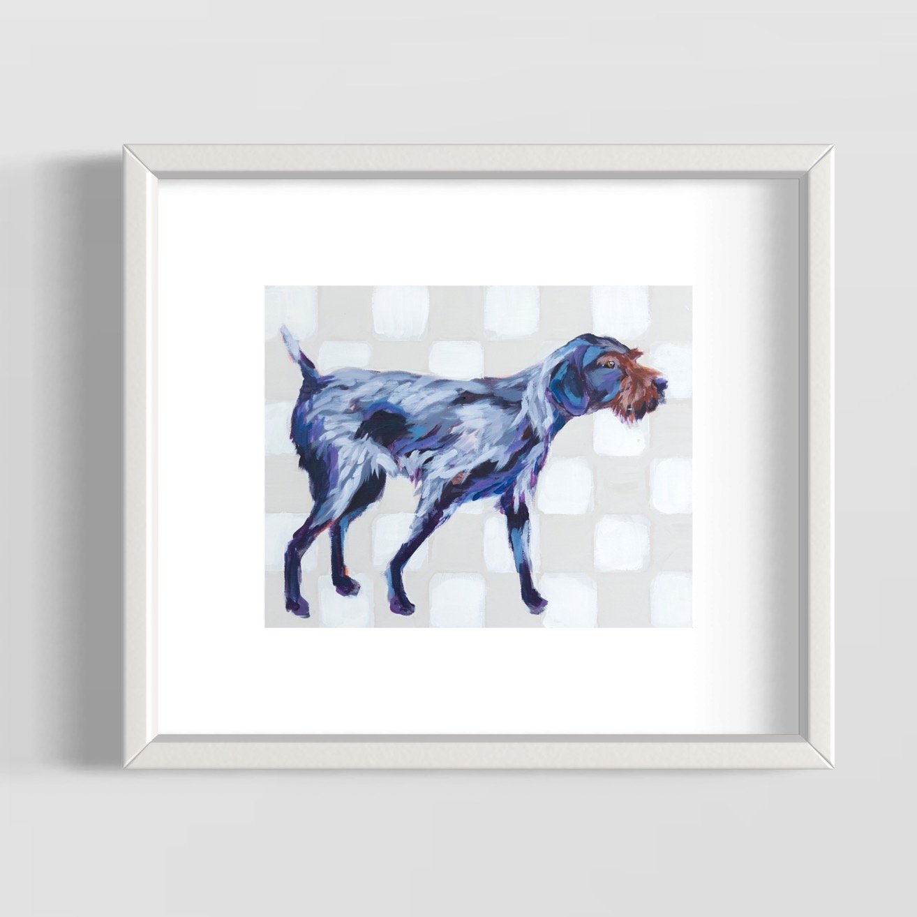 German Wirehaired Pointer Print
