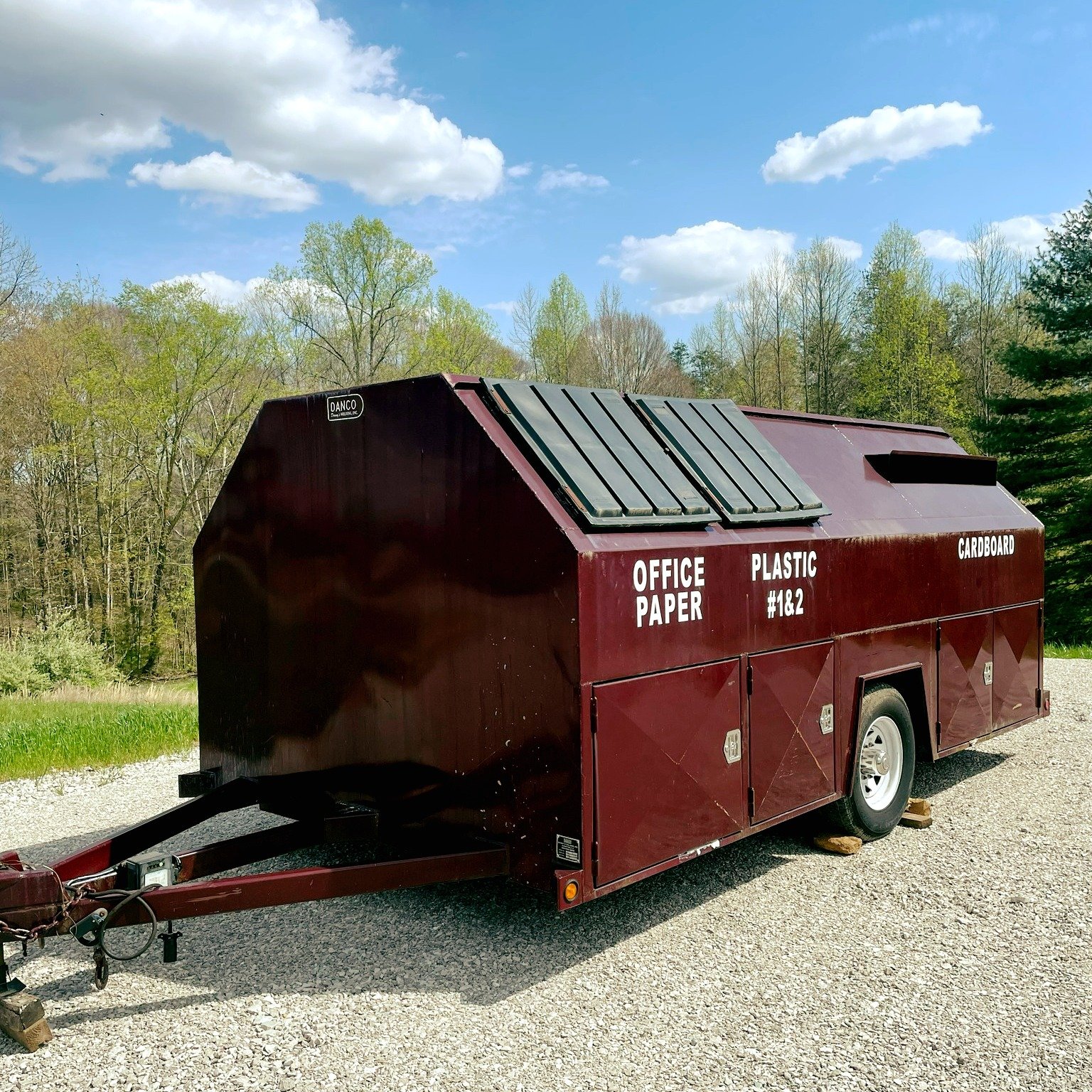 We're thrilled to announce the arrival of our new recycling trailer at Firefly Hills! ♻️ 

This addition will make a significant impact by allowing us to efficiently collect and transport recyclables to the nearest facility, reducing our environmenta