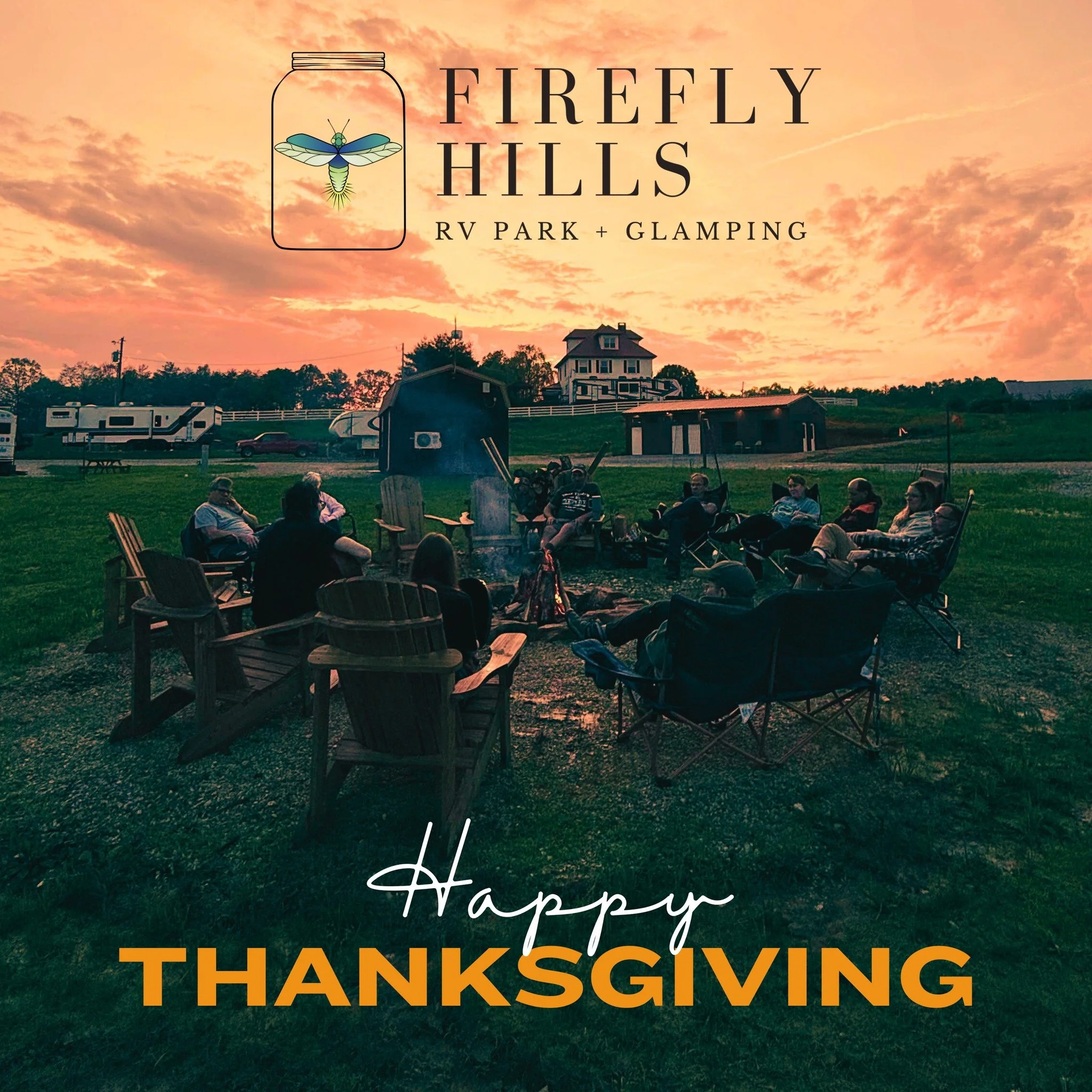 🧡 Happy Thanksgiving from Firefly Hills 🧡

Today, we are giving thanks for what truly makes this place special, the people. From guests who have become friends to the ones who feel like family, our community is at the heart of everything we do.

Ea