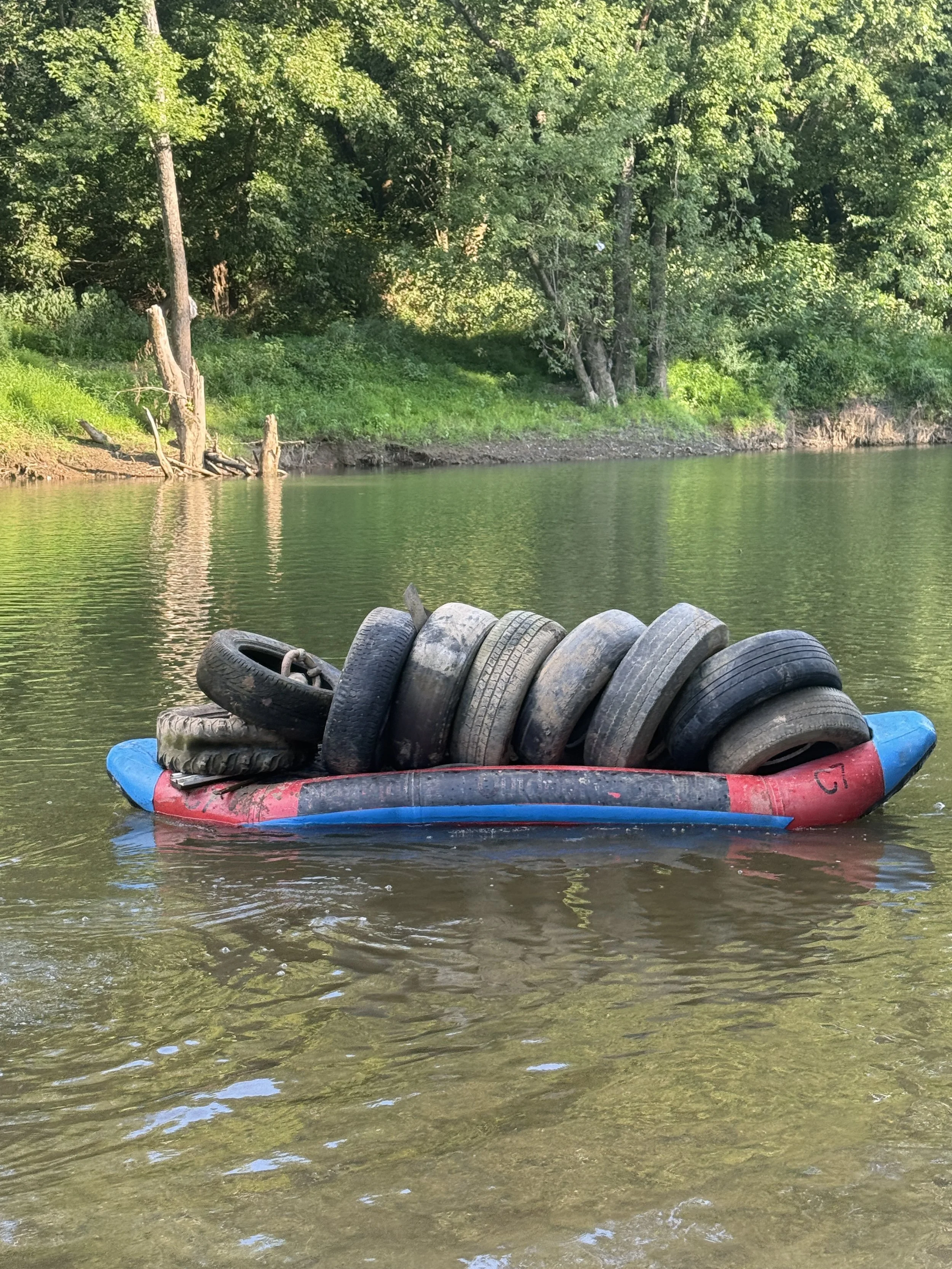 River Clean-up Paddle