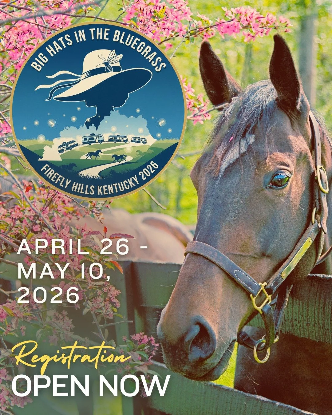 📅 April 26 &ndash; May 10, 2026

As the snow melts, we're counting the days to our Big Hats In The Bluegrass event!

One unforgettable gathering blending Kentucky Derby flair, Cinco de Mayo celebration and sweet Mother&rsquo;s Day moments. All outdo