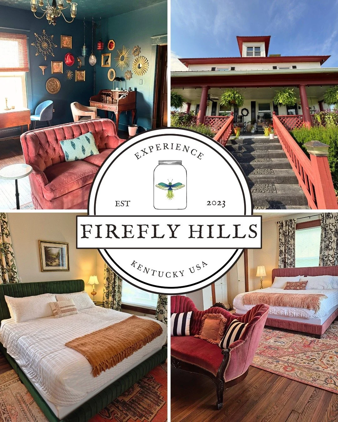 Looking for a weekend getaway or somewhere to unwind for awhile? Stay in our farmhouse where cozy interiors meet peaceful outdoor scenery. Thoughtfully designed rooms and inviting shared spaces create the perfect place to rest and recharge. Did we me