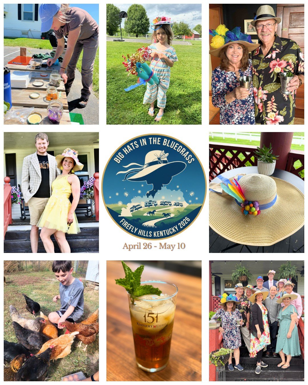 🚨REMINDER: Registration is OPEN🚨
Our Big Hats in the Bluegrass Spring Event is next month!
📅 April 26 &ndash; May 10, 2026
👉 www.fireflyhillskentucky.com/big-hats-in-the-bluegrass

Our Spring Celebration Gathering is the perfect way to welcome th