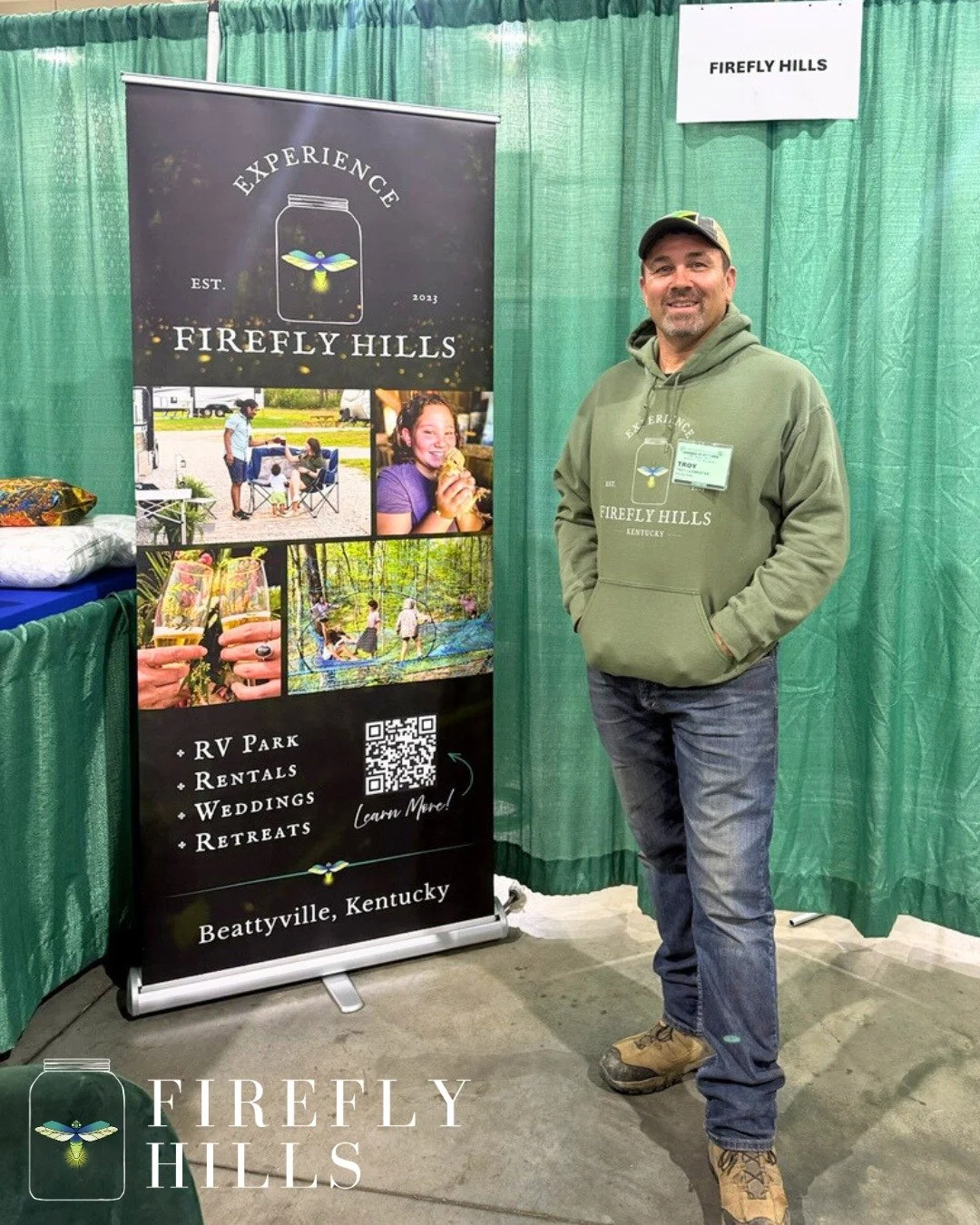 📣 Today kicks off the FRVA Convention &amp; RV Expo. 

The show runs through 3/21 and you can find us posted up at Booth #711! Stop by to learn more about Firefly Hills or just to say Hello👋 

Did we mention you can also enter our raffle to win a 3