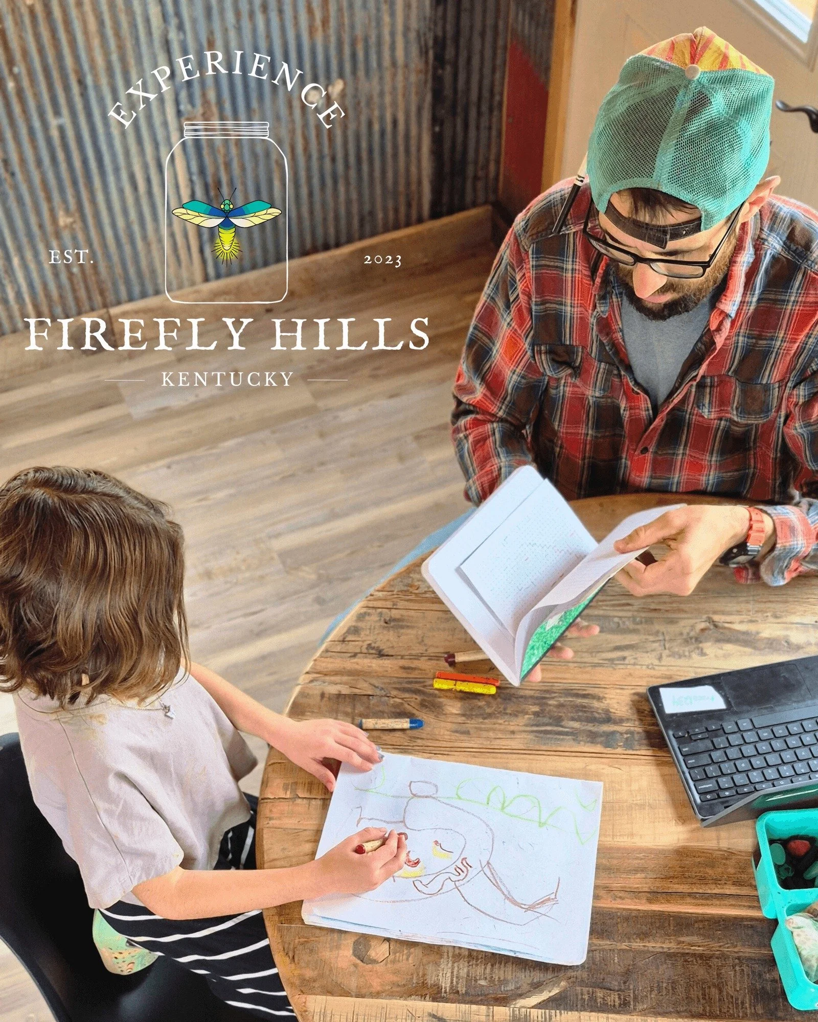 📚 Work + Learn, Firefly Style 💻✏️
Caught this sweet moment in one of our cozy casitas &mdash; a quiet space where work and homework can actually get done!

Whether you're logging into a meeting or helping with math problems, the casita is the perfe