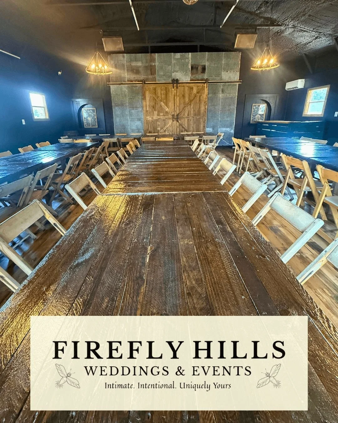 Are you dreaming of a wedding day surrounded by natural beauty and timeless style? 
Welcome to  Blossom Hall, a premier indoor event space designed to make your wedding day truly perfect. Blossom Hall blends rich rustic charm with the modern comforts