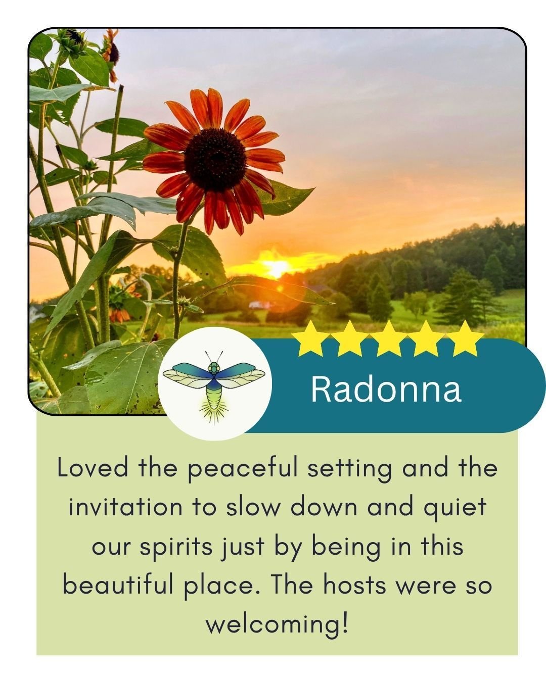 Thank you for such a sweet review, Radonna! We're so glad you enjoyed your stay and we hope to see you again soon! 

#FireflyHills #Kentucky #Campground #Review