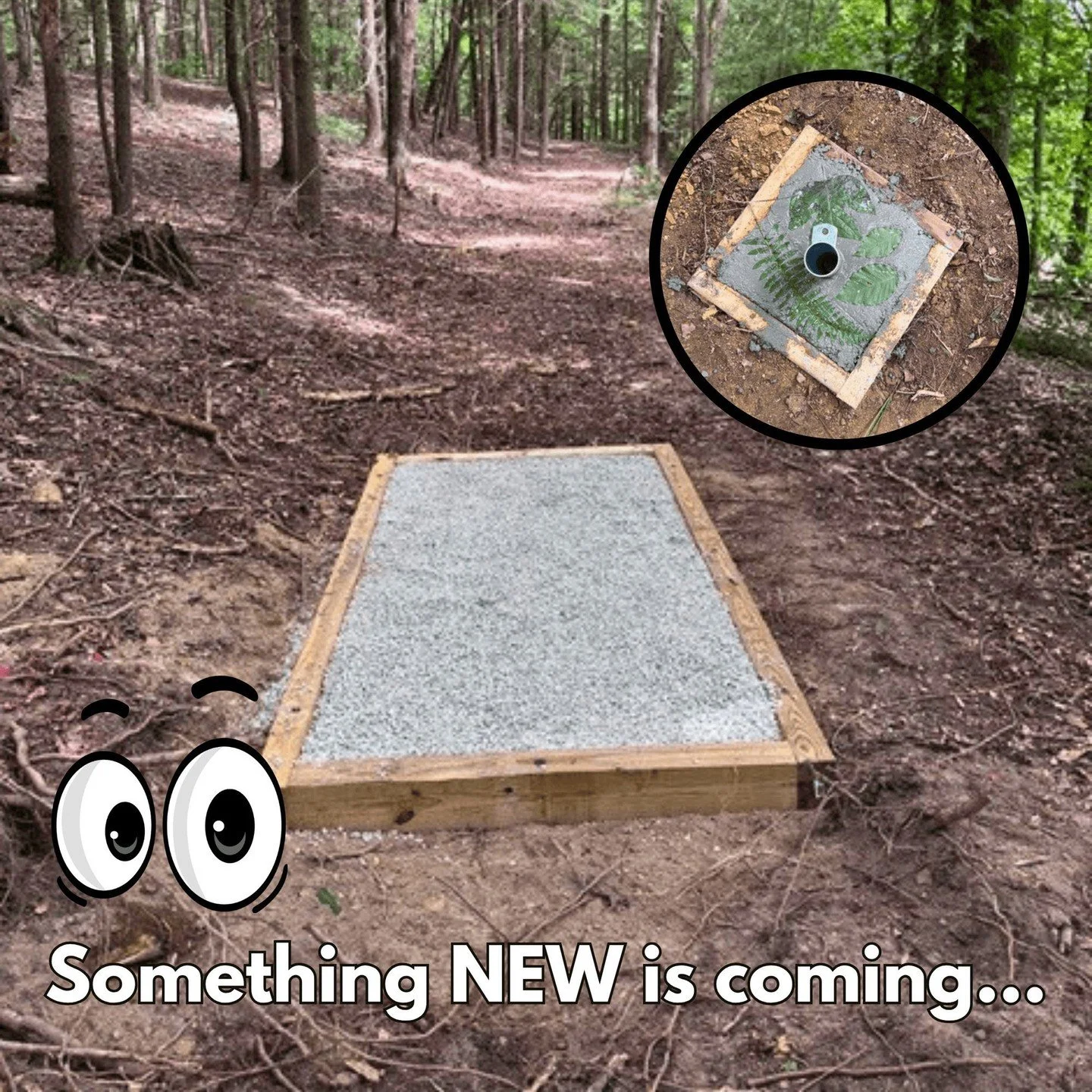 Something new is taking shape in the woods at Firefly Hills. 👀

Any guesses?