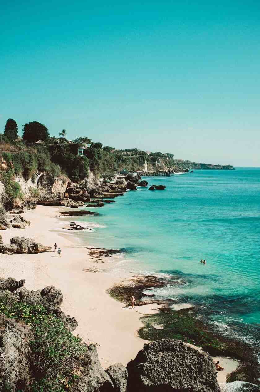 Tegal Wangi Beach in Jimbaran, Bali
