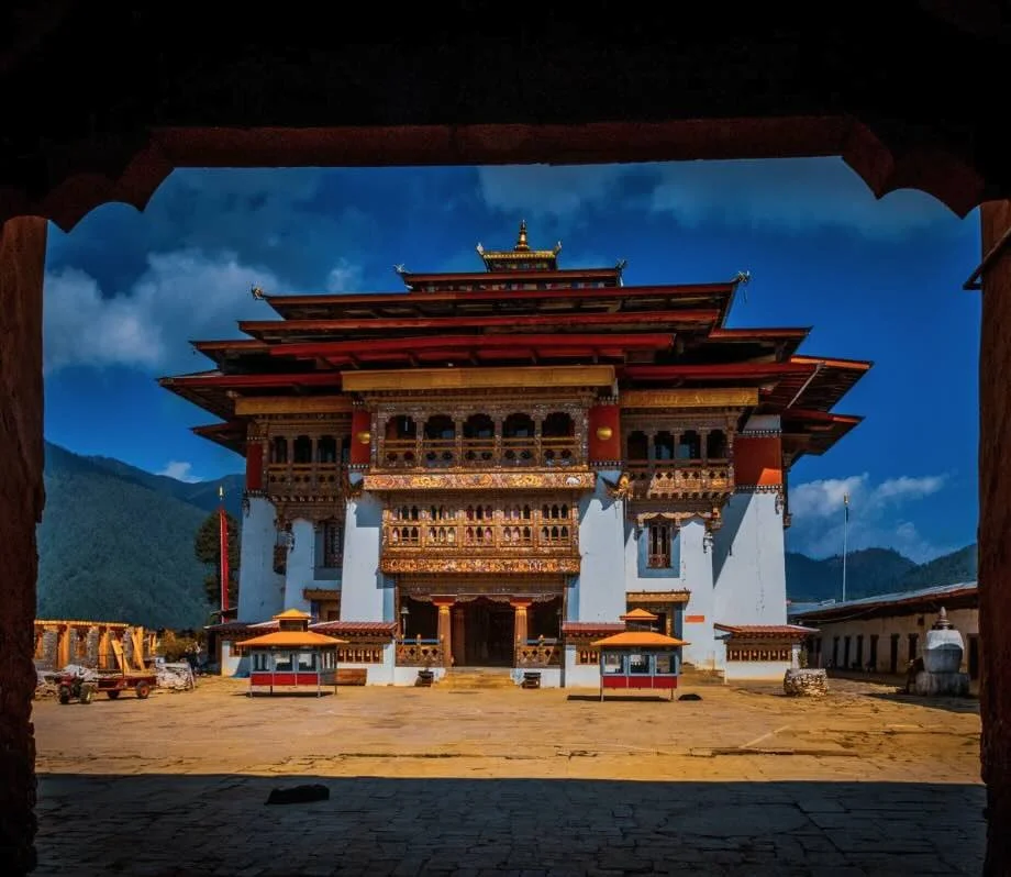 Gangtey Goenpa Monastery - View.jpg