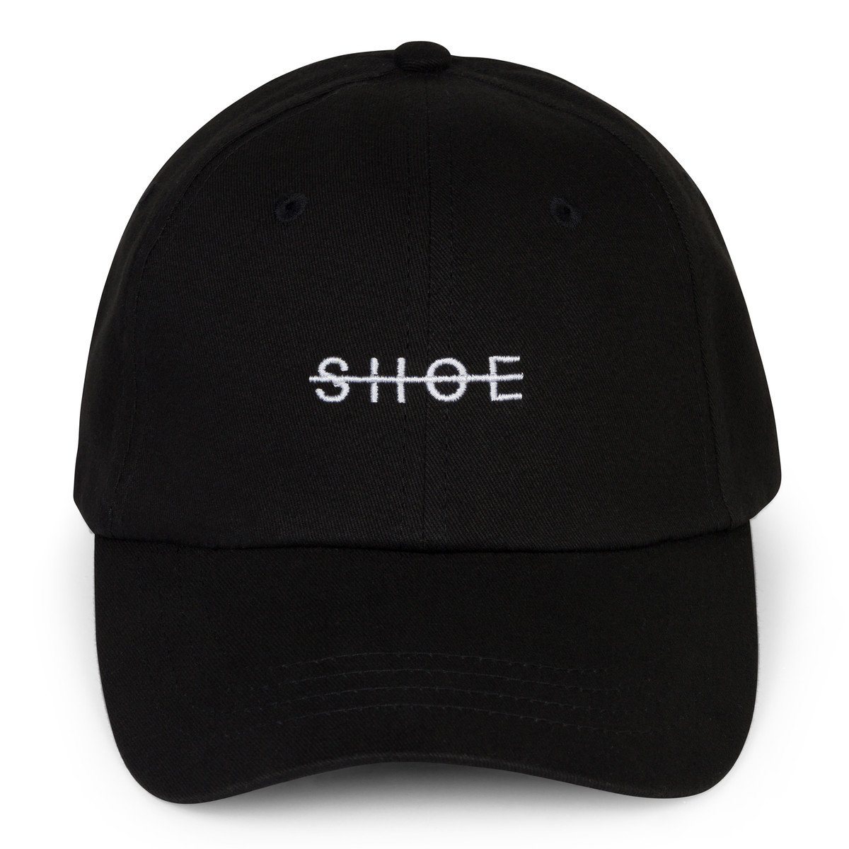 S H O E WHITE STICHED CAP